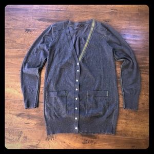 Shae Anthropologie Ribbon Detail Cardigan